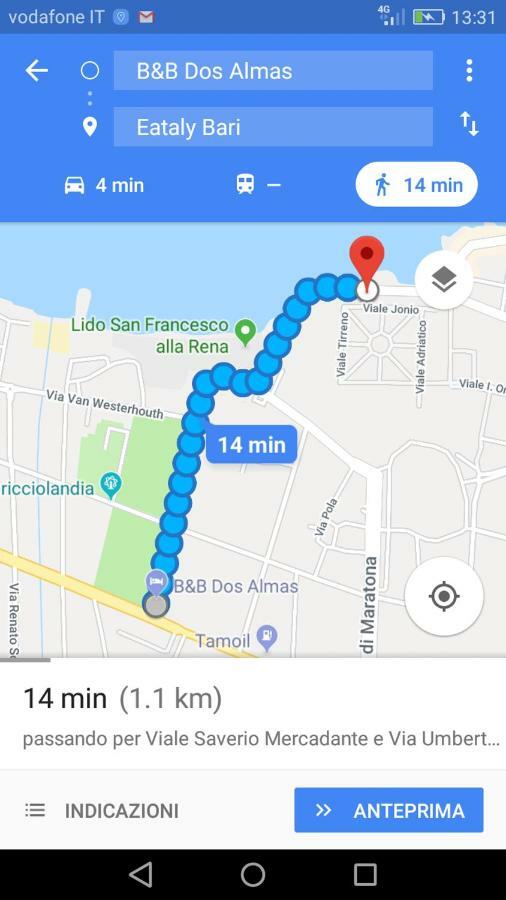 B&B Dos Almas Bari Kültér fotó